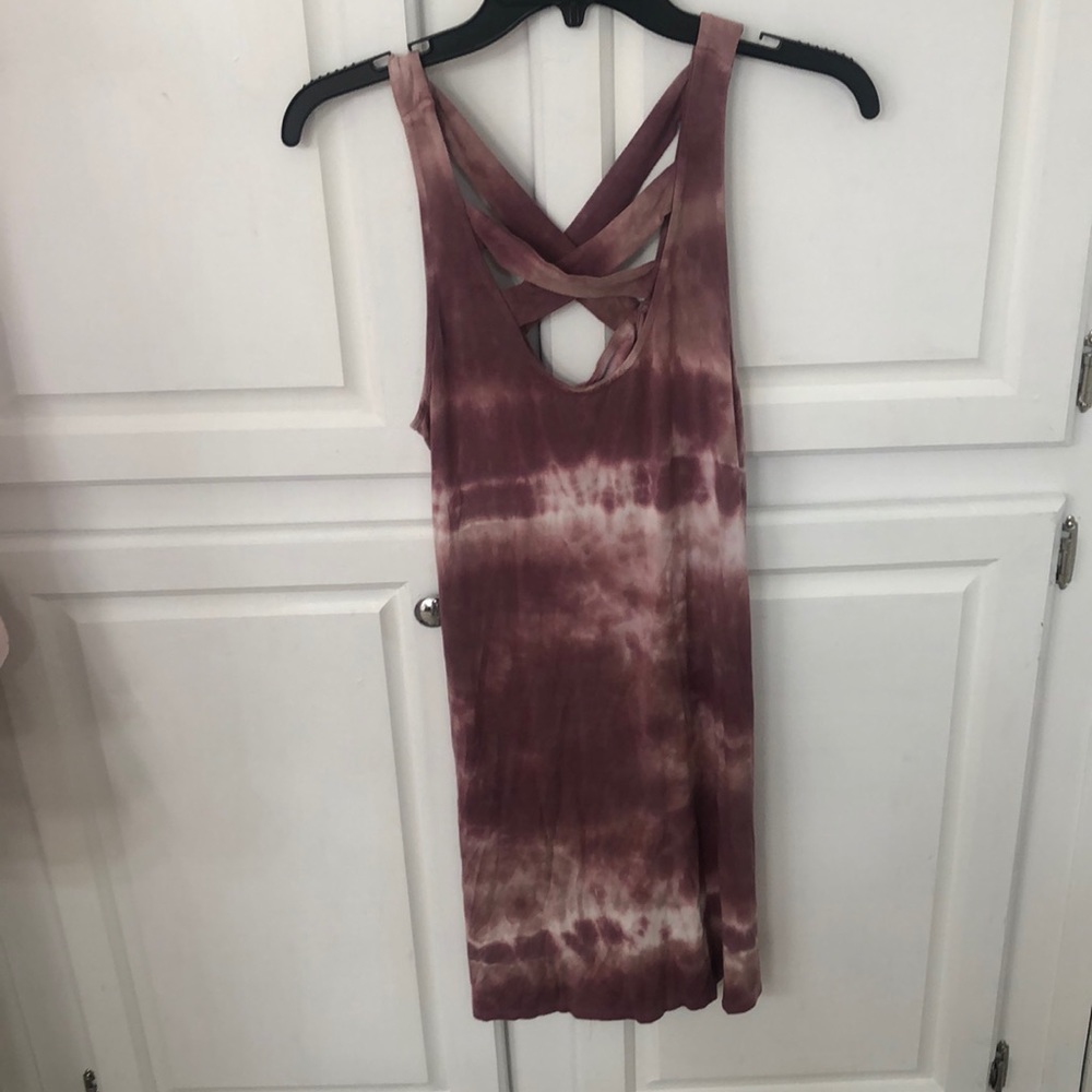 Tie dye summer dress